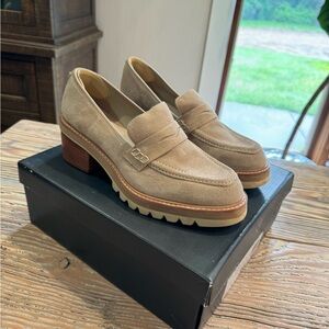 Bernardo Selma Clay Split Suede Loafer 9M